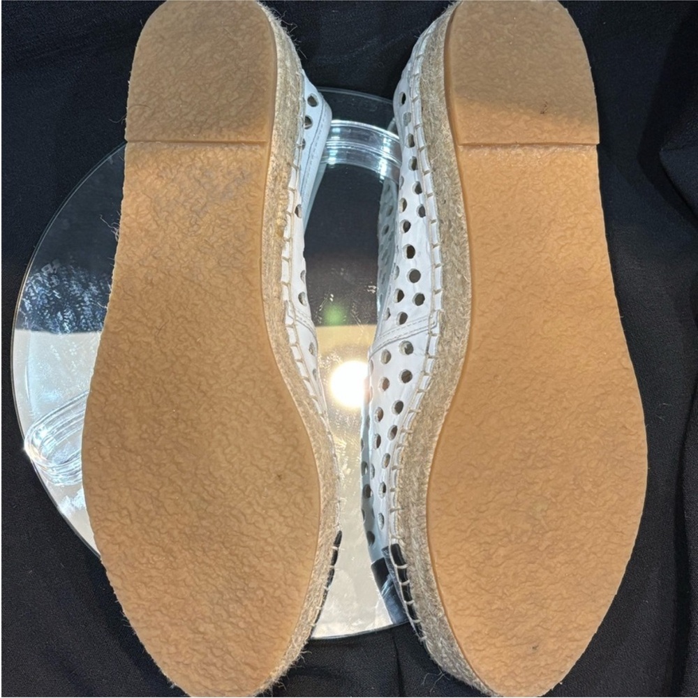 EUC LOEFFLER RANDALL 10 Women’s  Perforated Espadrille Slip-On - Picture 7 of 10